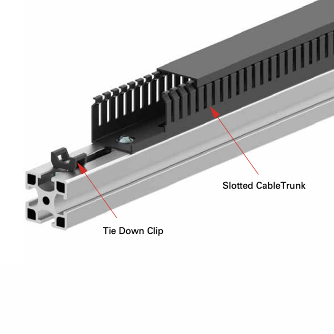 Hidden Cable Management Solutions for 40 Series Aluminium Profiles