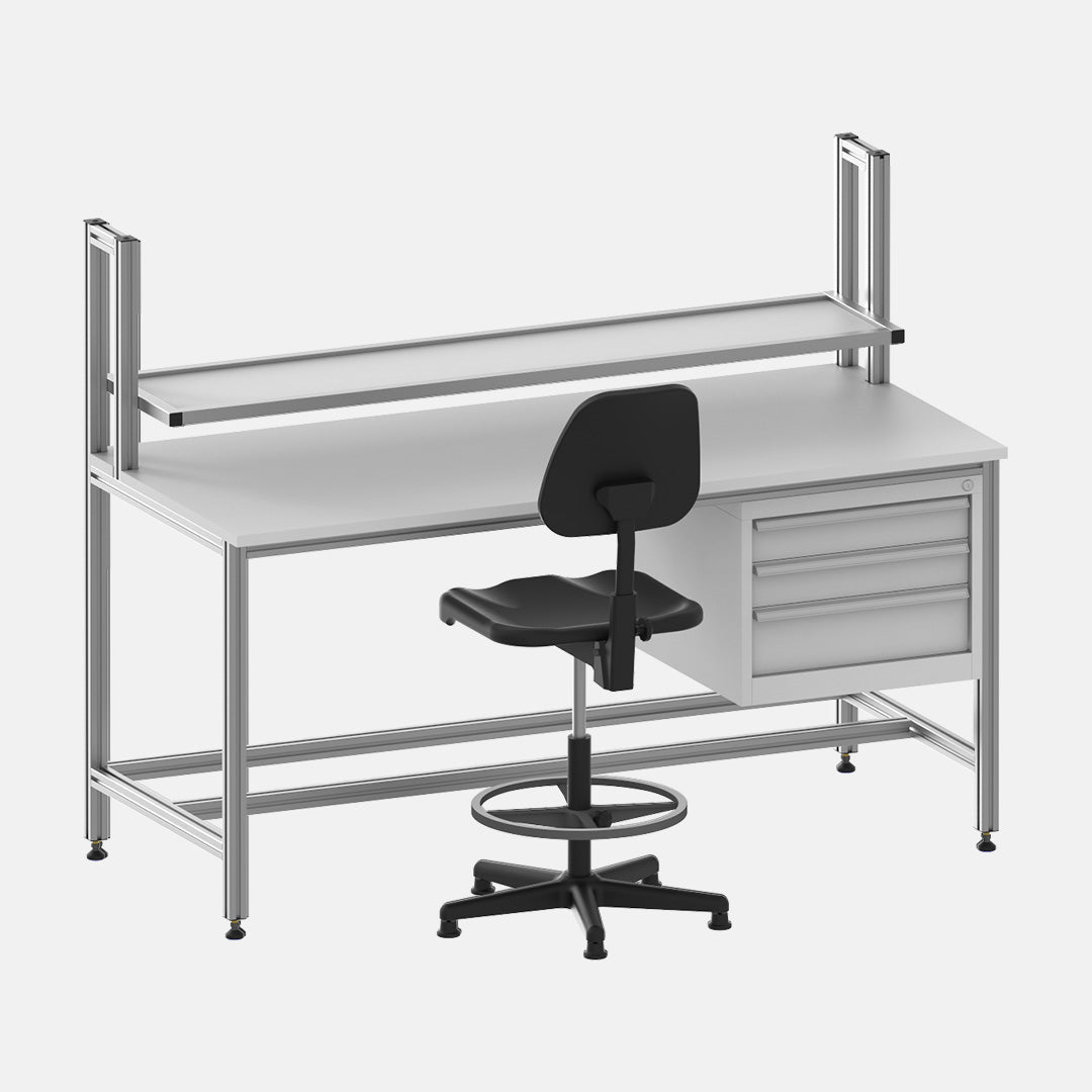 AME_System_3_drawer_cabinet_in_assembly