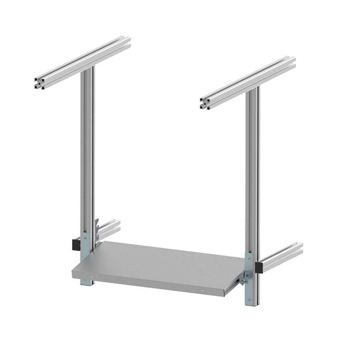 Adjustable Footrest for Fixed Height Workstations