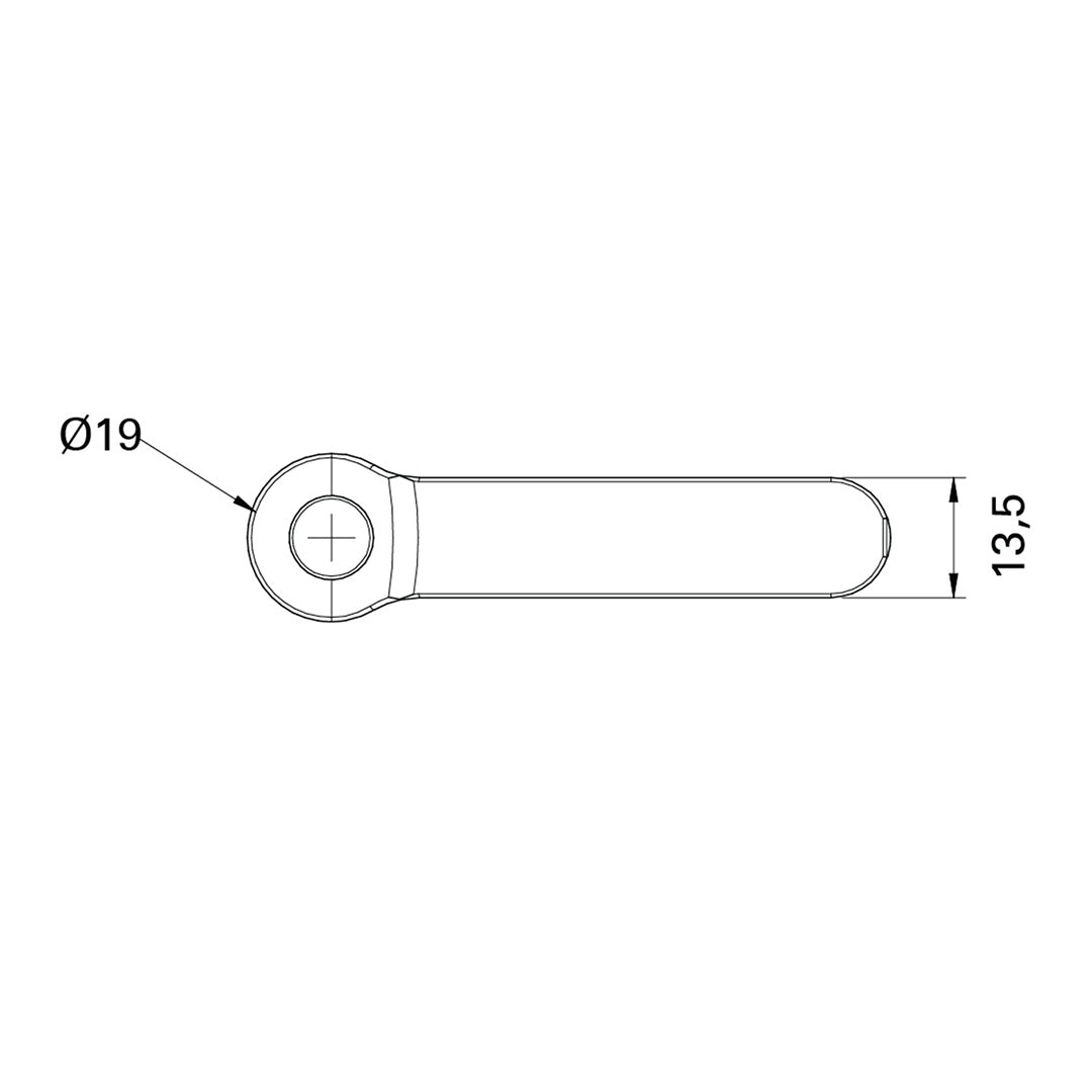 AME System adjustable lever ratchet handle M8x15mm in black, ideal for quick clamping in tight spaces. Toolless adjustment for 30 and 40 series profiles. Datasheet