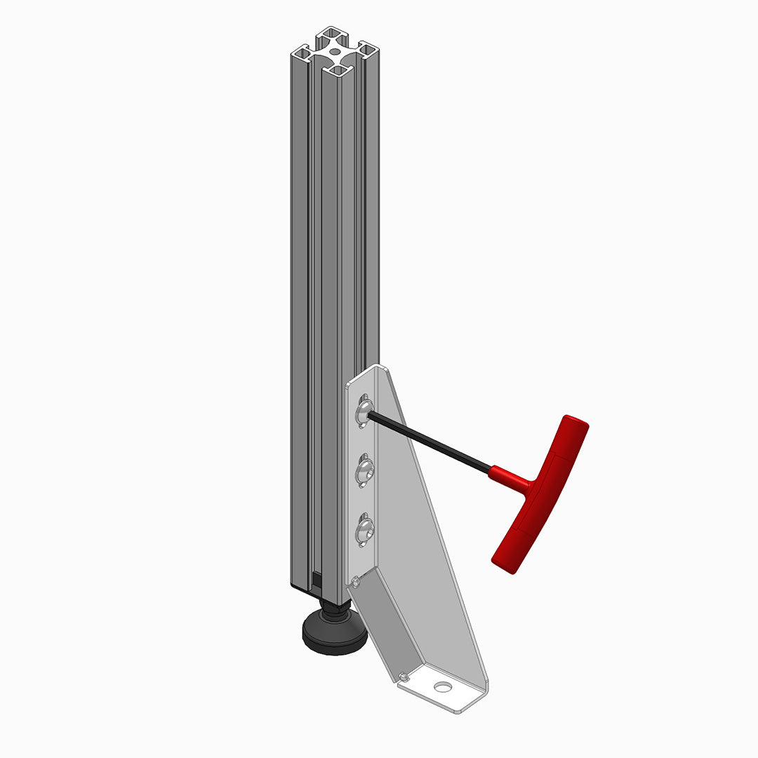 Steel Foundation Floor Bracing Bracket Right Hand Side (RHS)