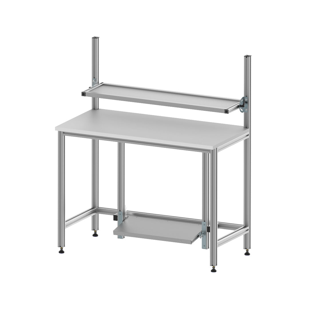 Adjustable Footrest for Fixed Height Workstations