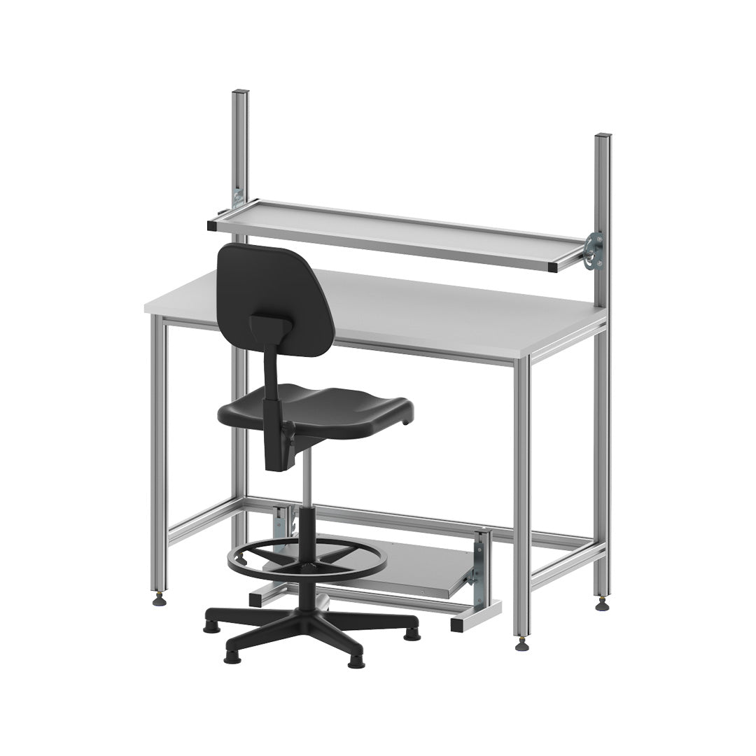 Free Standing Footrest for Industrial Workstations