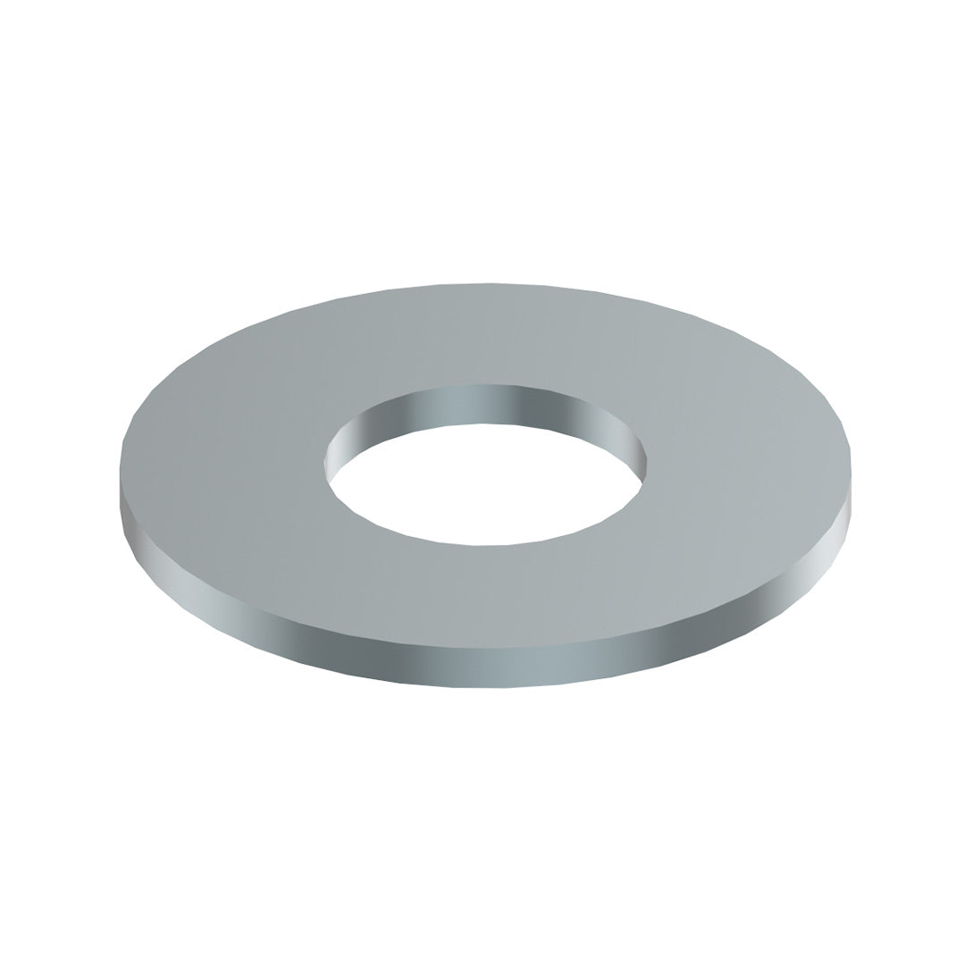 AME System M8 Zinc Plated Washer for M8 bolts, crafted for durability and support, ensuring reliable performance in various applications.