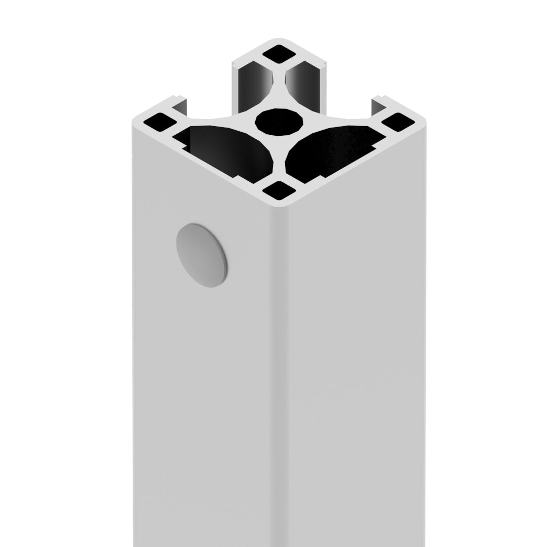 PVC T-Slot Profile 8mm Hole Cover Plug