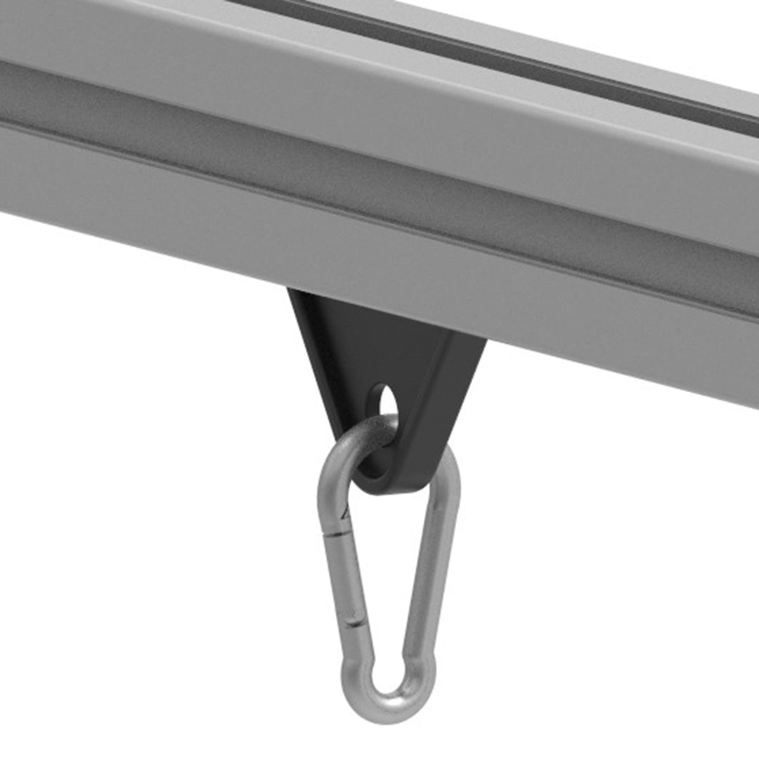 AME System Tool Hanger with 6mm Snap Hook for T-slot profiles 30 and 40 series in assembly