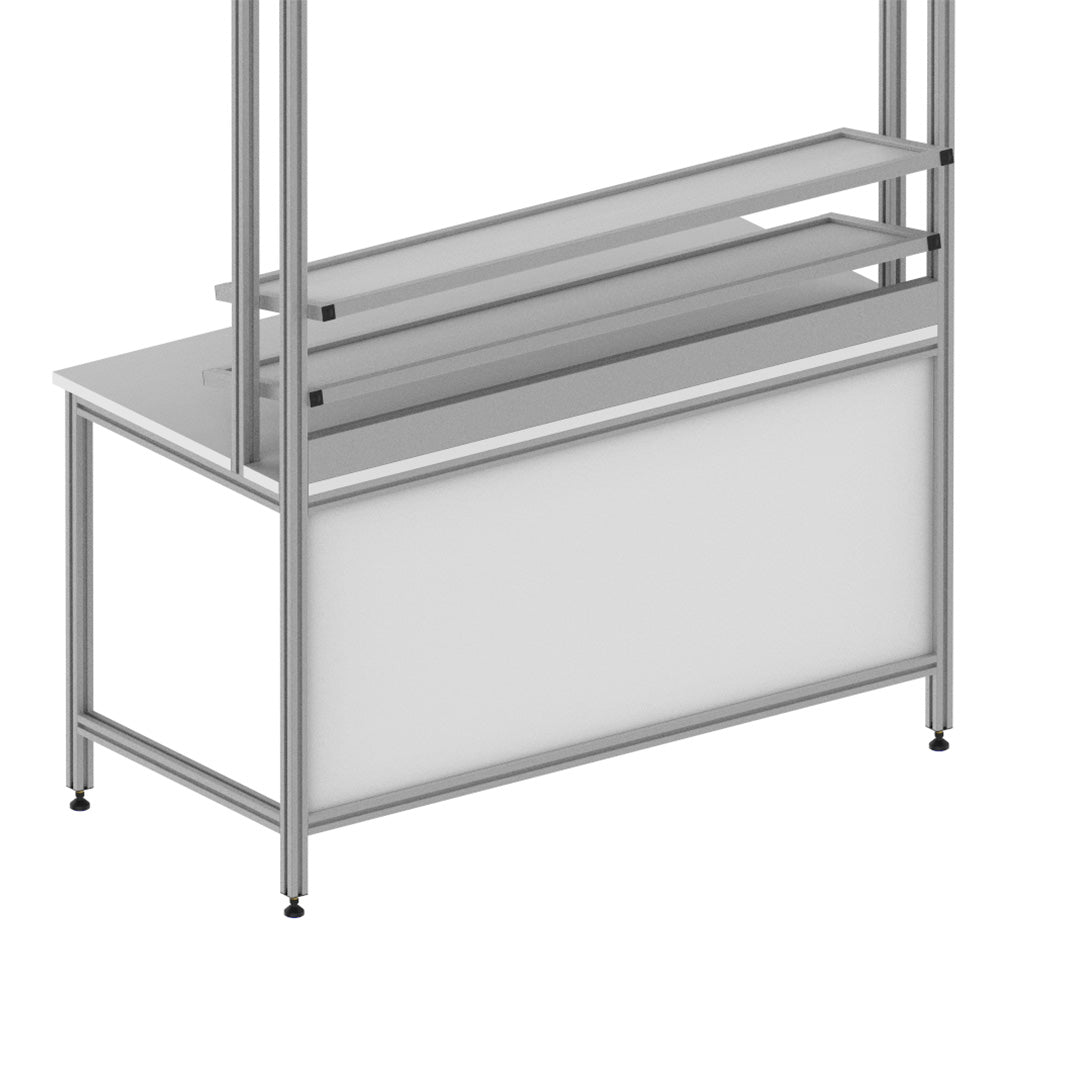 Under-Bench Privacy Back Panel