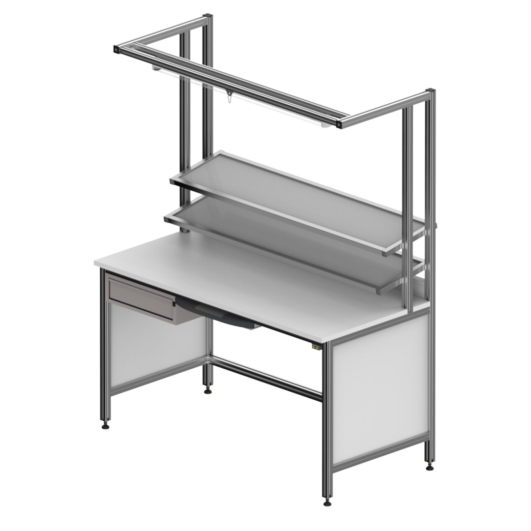 Privacy Side Panels for 600mm Wide Workstations