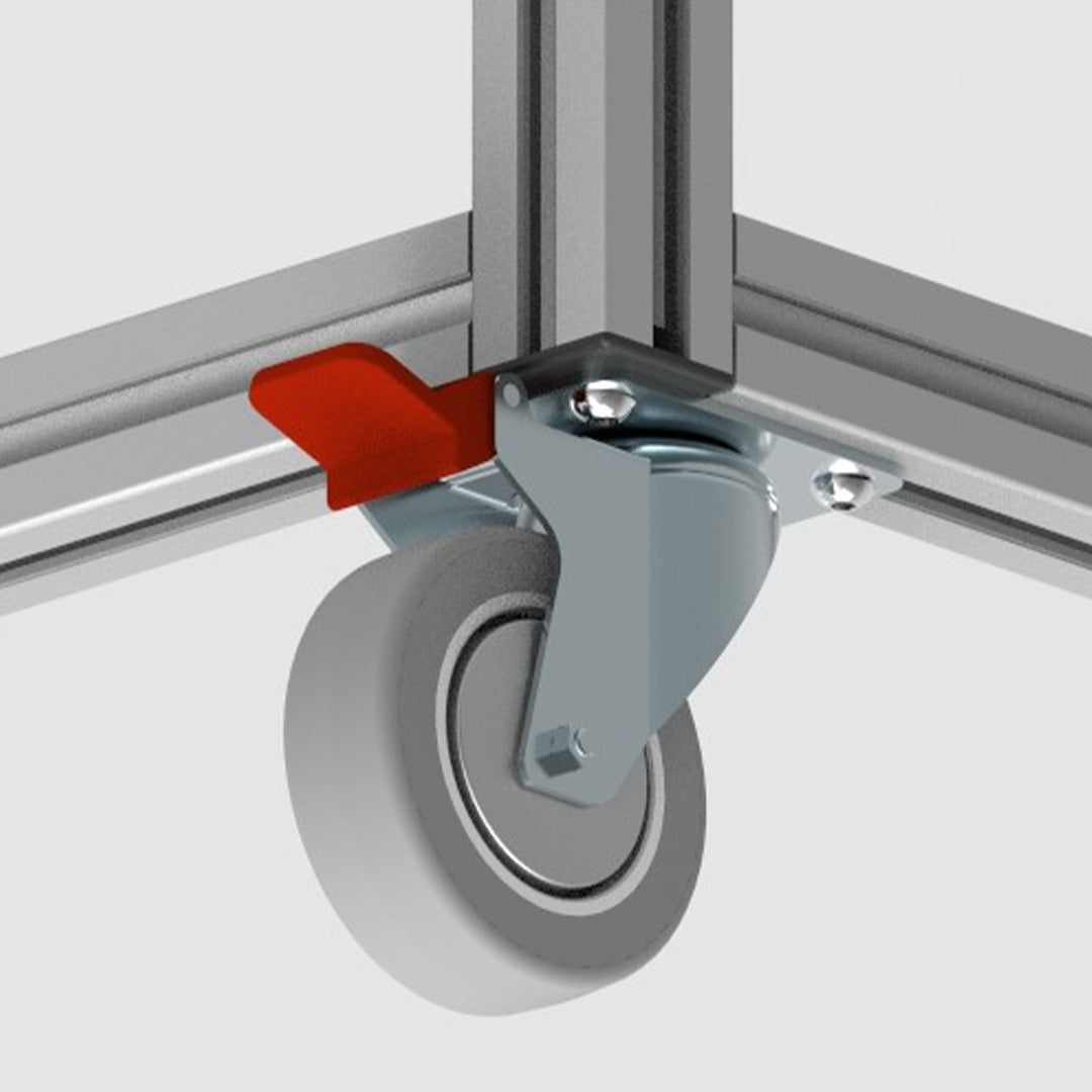 Plate Mount Castor Wheel Ø75mm