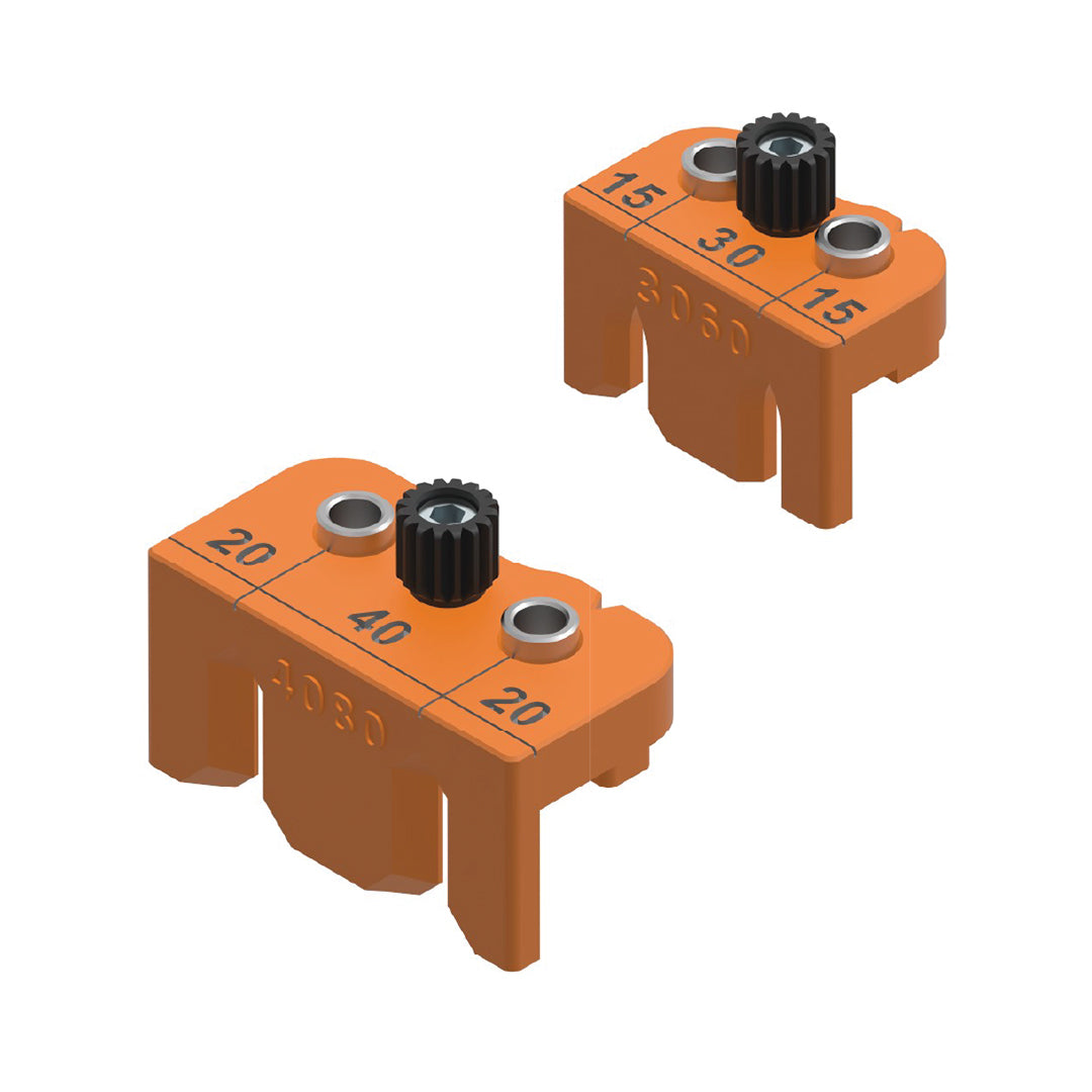 Drilling Jig 8mm for 30 and 40 series profiles