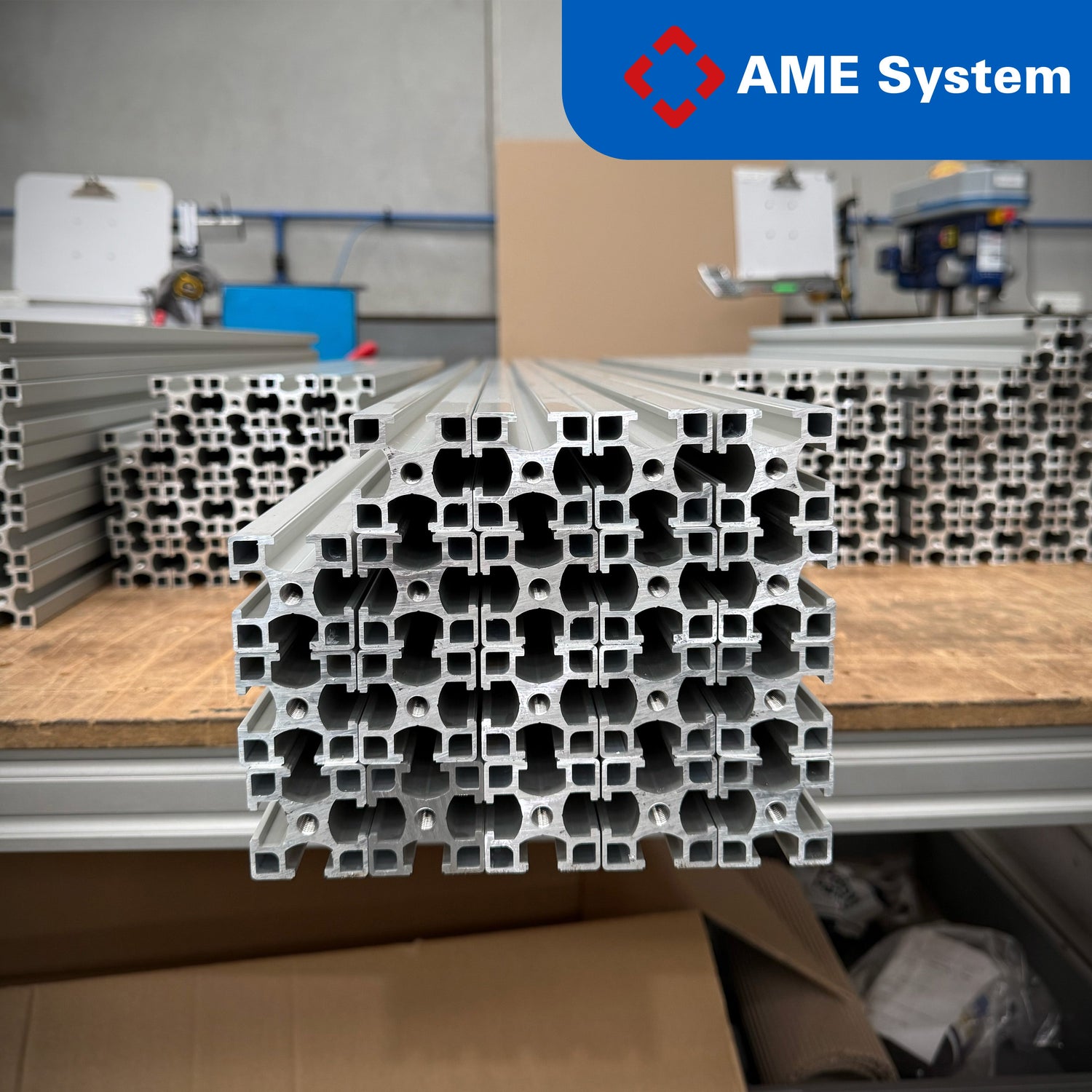 Machining and Supply of Aluminium T-Slot Profiles at AME System