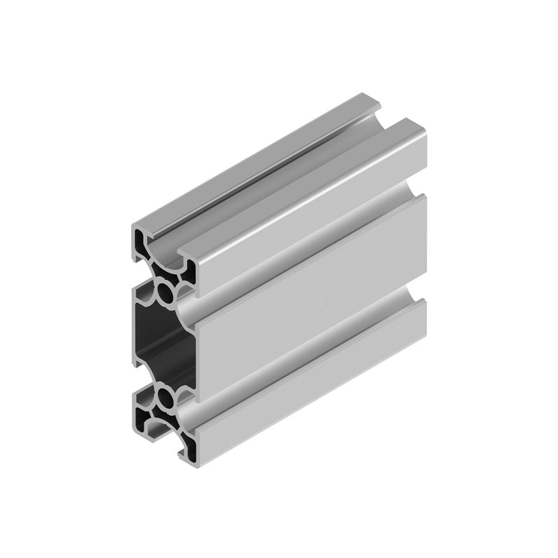 30×80 T-Slot Aluminium Extrusion Profile - 3D View
