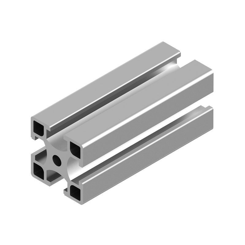40×40 T-Slot Aluminium Extrusion Profile - 3D View
