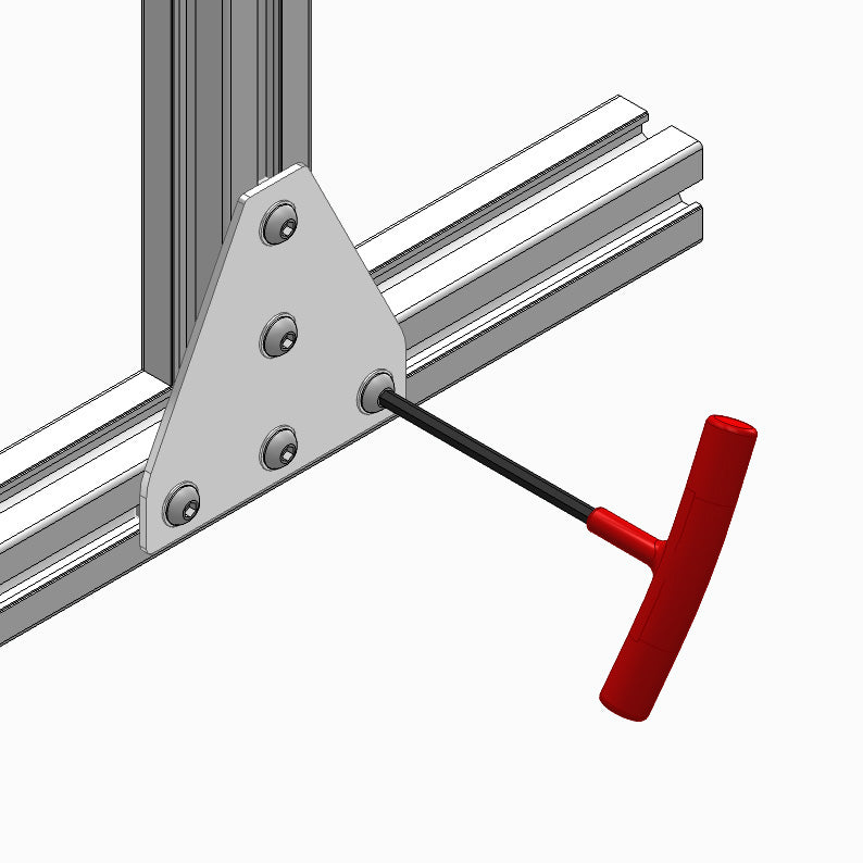 Steel Reinforce Connection Bracing Plate T-Type