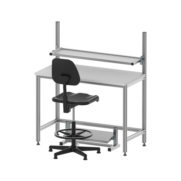 AME System | Free Standing Footrest for Industrial Workstations
