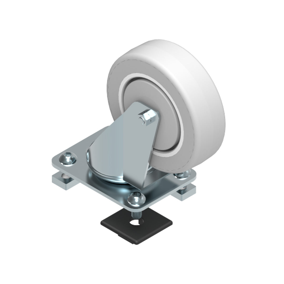 Plate Mount Castor Wheel Ø100mm